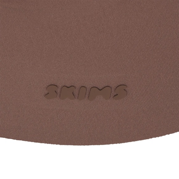SKIMS Naked Scoop Longline Bra in Umber - Picture 6 of 10